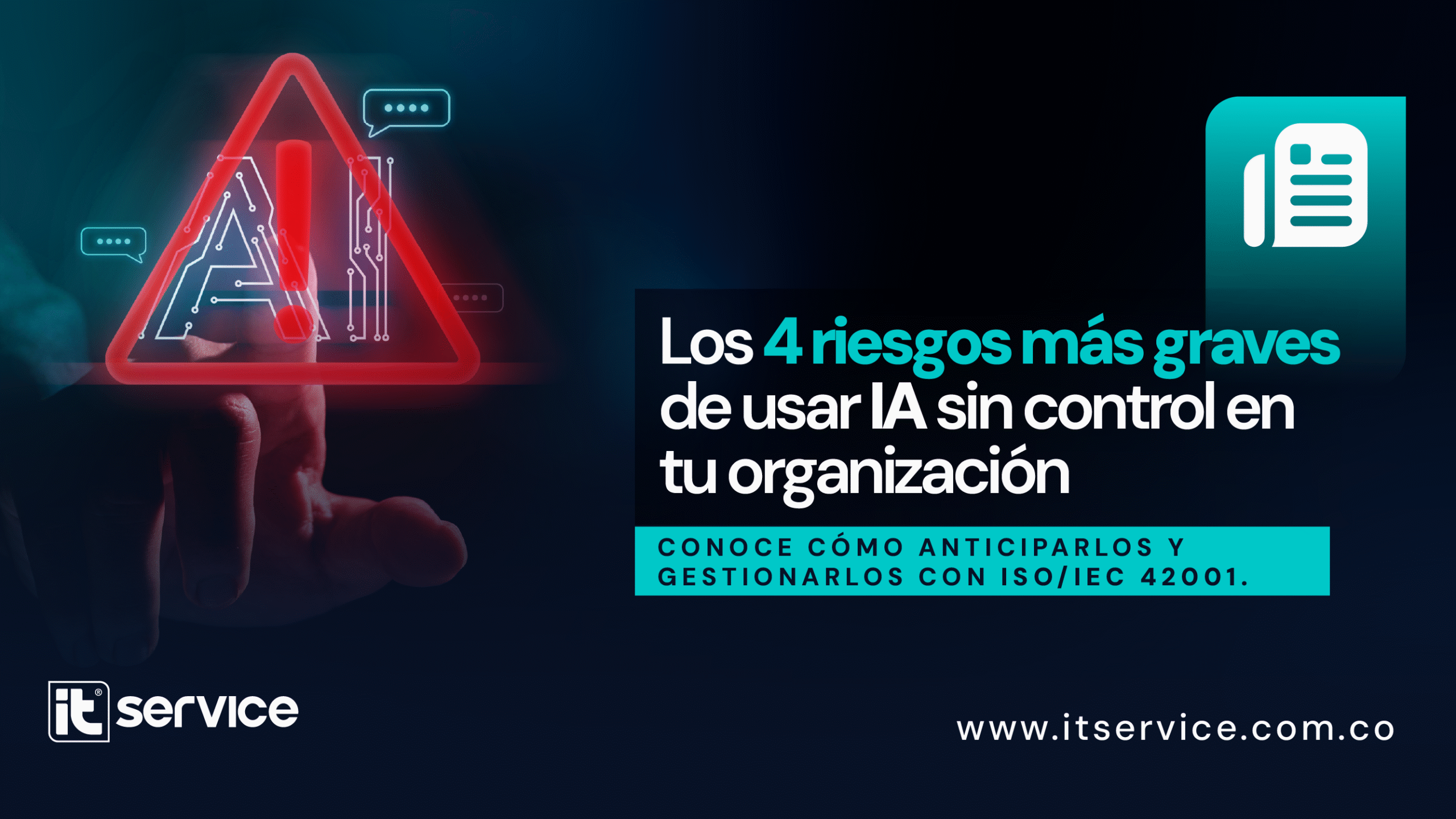 Los 4 riesgos más graves de usar IA sin control